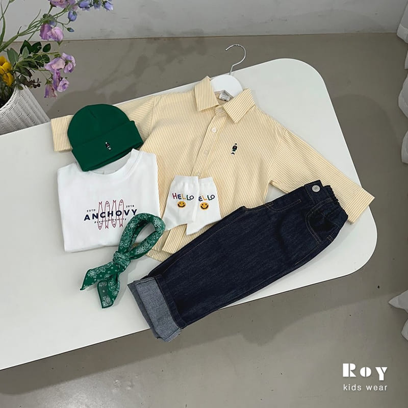 Roy - Korean Children Fashion - #designkidswear - Anchovy Tee - 8