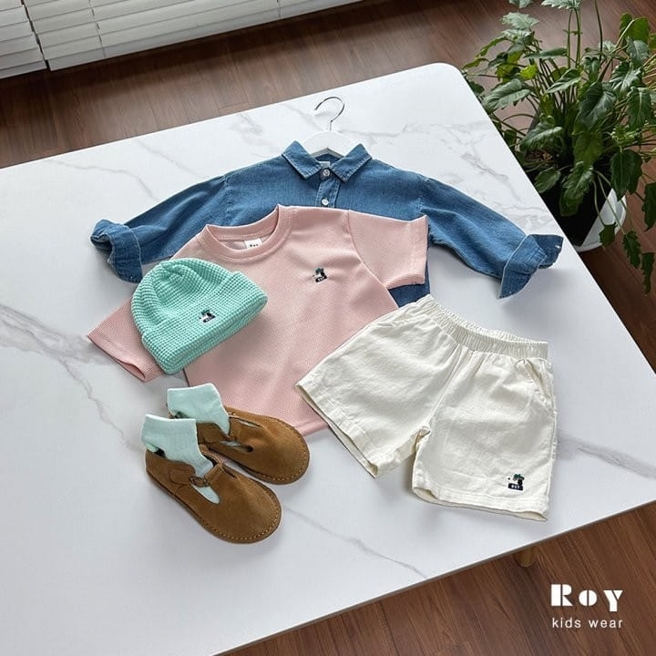 Roy - Korean Children Fashion - #littlefashionista - Ttori Embo Short Sleeve Tee - 6