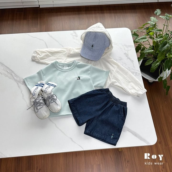 Roy - Korean Children Fashion - #minifashionista - Ttori Embo Short Sleeve Tee - 8