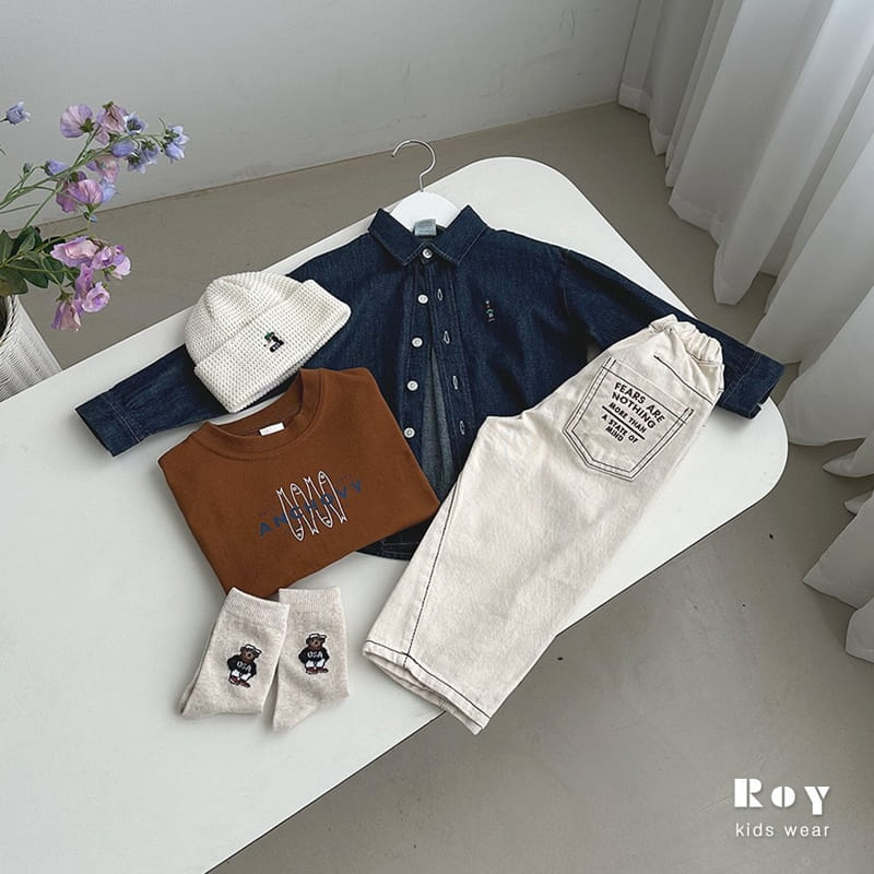 Roy - Korean Children Fashion - #stylishchildhood - Anchovy Tee - 5