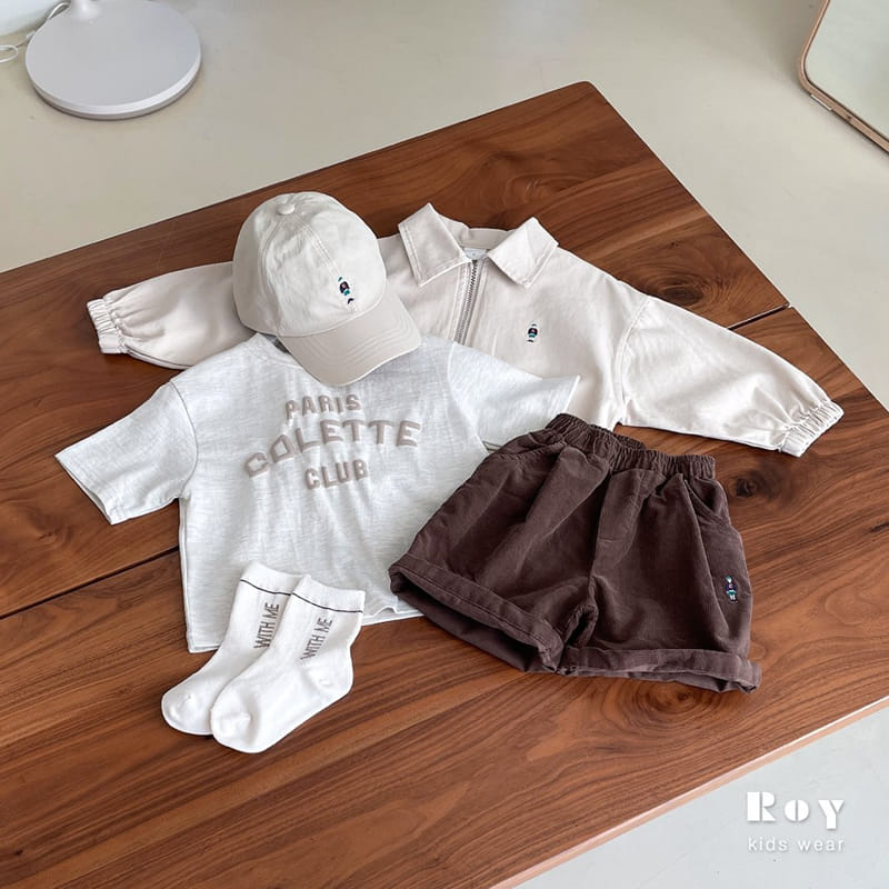 Roy - Korean Children Fashion - #toddlerclothing - Colette Short Sleeve Tee - 9