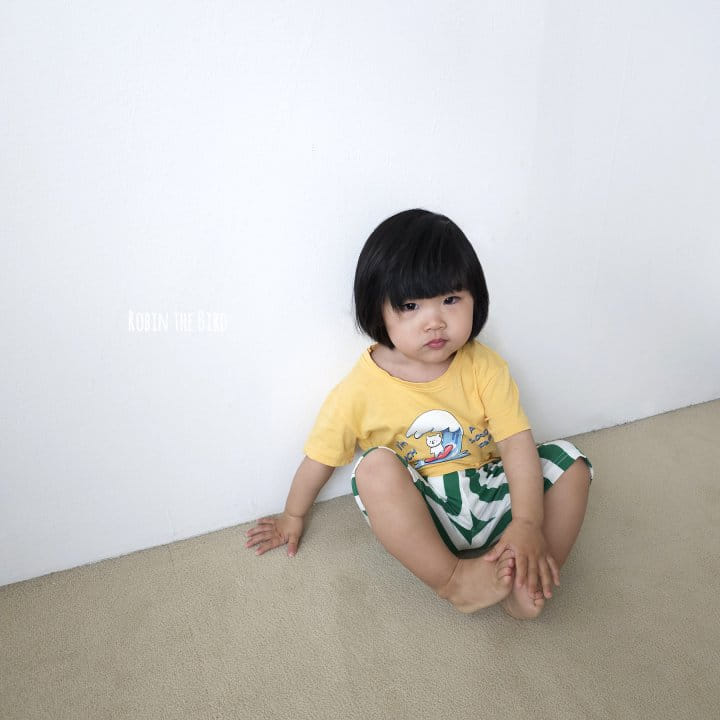 Saerobin - Korean Children Fashion - #childofig - Surfer Short Sleeve Tee - 9