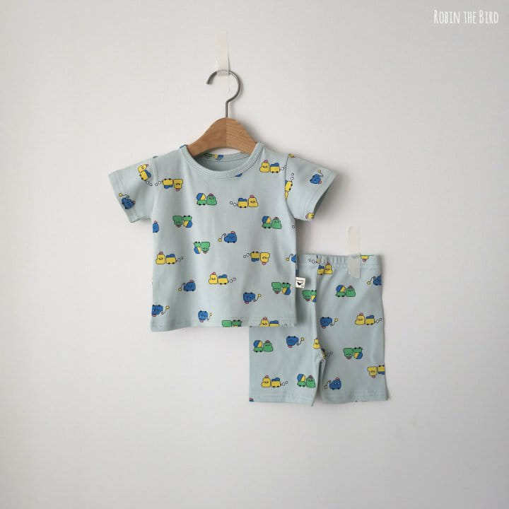 Saerobin - Korean Children Fashion - #childrensboutique - Vroom Short Sleeve Easy Wear - 10