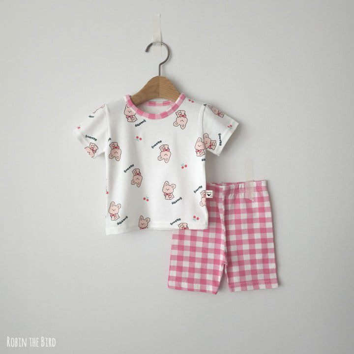 Saerobin - Korean Children Fashion - #designkidswear - Hello Check Short Sleeve Easy Wear - 10