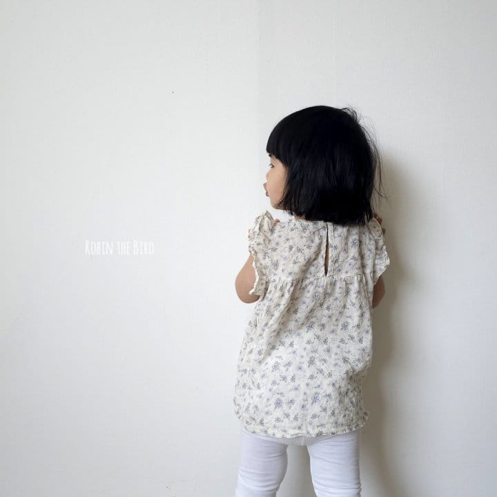 Saerobin - Korean Children Fashion - #kidsshorts - Flower Frill Blouse - 3