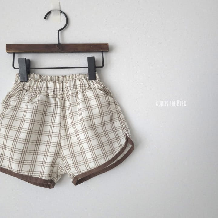 Saerobin - Korean Children Fashion - #littlefashionista - Line Check Shorts - 5