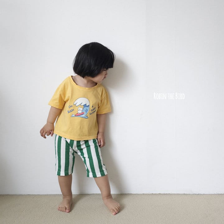 Saerobin - Korean Children Fashion - #stylishchildhood - Surfer Short Sleeve Tee - 8