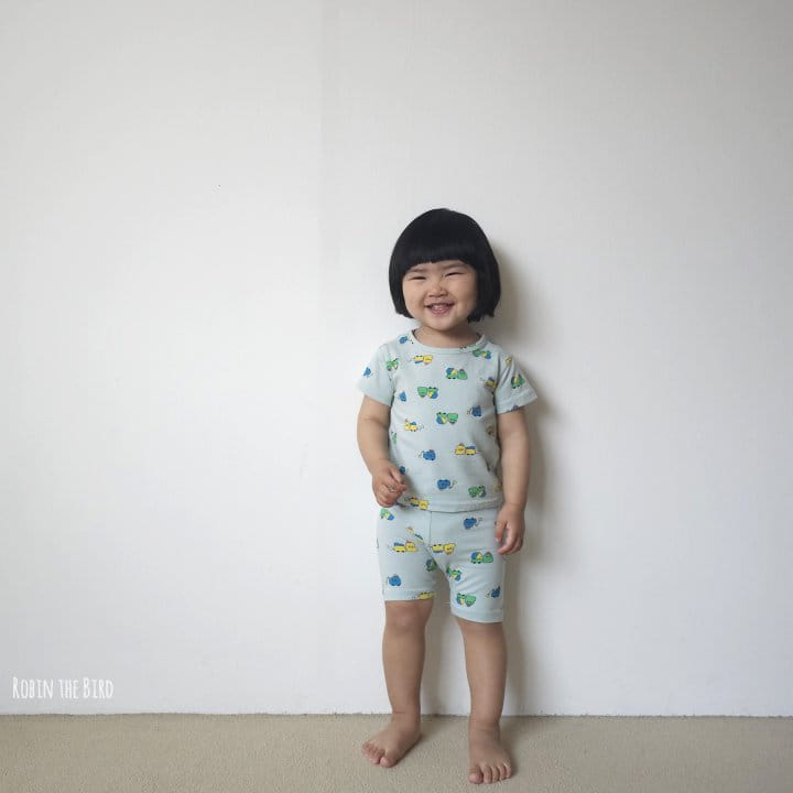 Saerobin - Korean Children Fashion - #todddlerfashion - Vroom Short Sleeve Easy Wear - 6