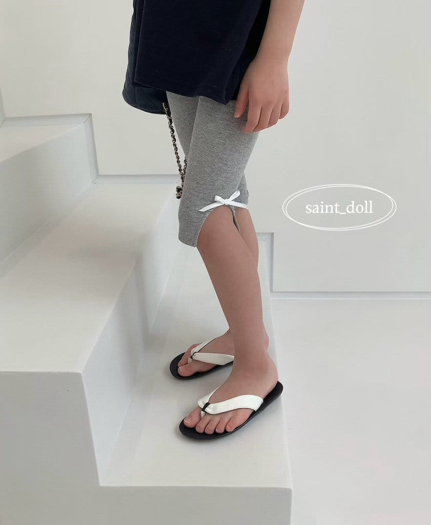 Saint Doll - Korean Children Fashion - #Kfashion4kids - Ribbon Leggings - 2