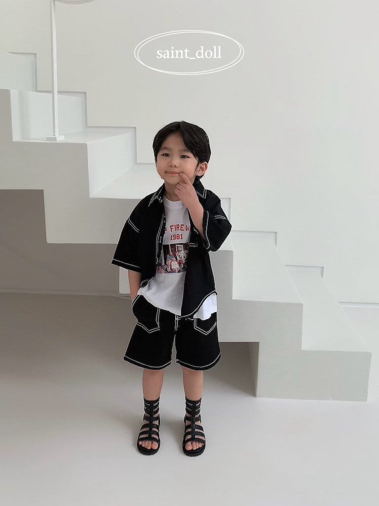 Saint Doll - Korean Children Fashion - #Kfashion4kids - Camp Tee - 8