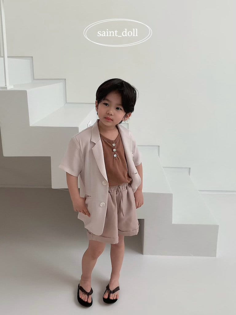 Saint Doll - Korean Children Fashion - #designkidswear - Summer Roll Up Pants With Mom - 8