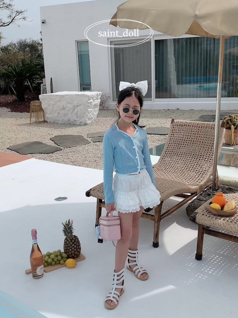 Saint Doll - Korean Children Fashion - #fashionkids - Cong Button Color Cardigan - 9
