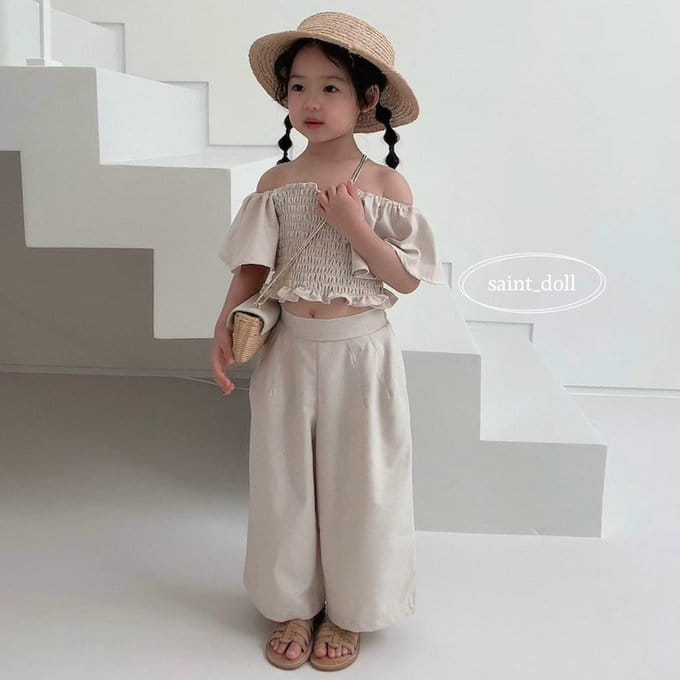Saint Doll - Korean Children Fashion - #fashionkids - L Wide Pants With Mom