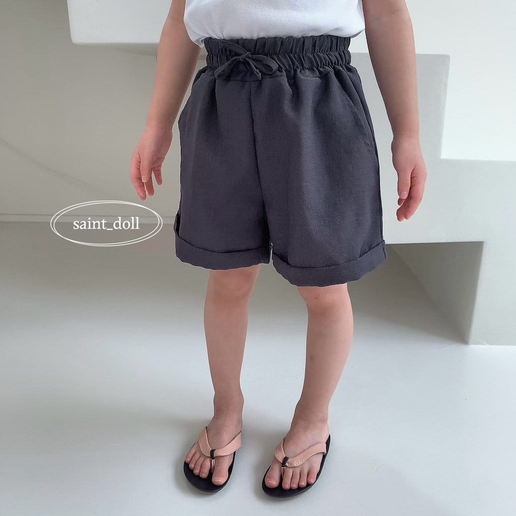 Saint Doll - Korean Children Fashion - #kidsshorts - Summer Roll Up Pants With Mom - 11