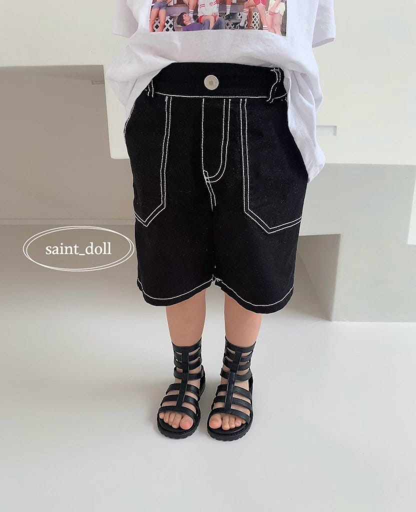 Saint Doll - Korean Children Fashion - #kidsstore - Stitch C Pants - 8