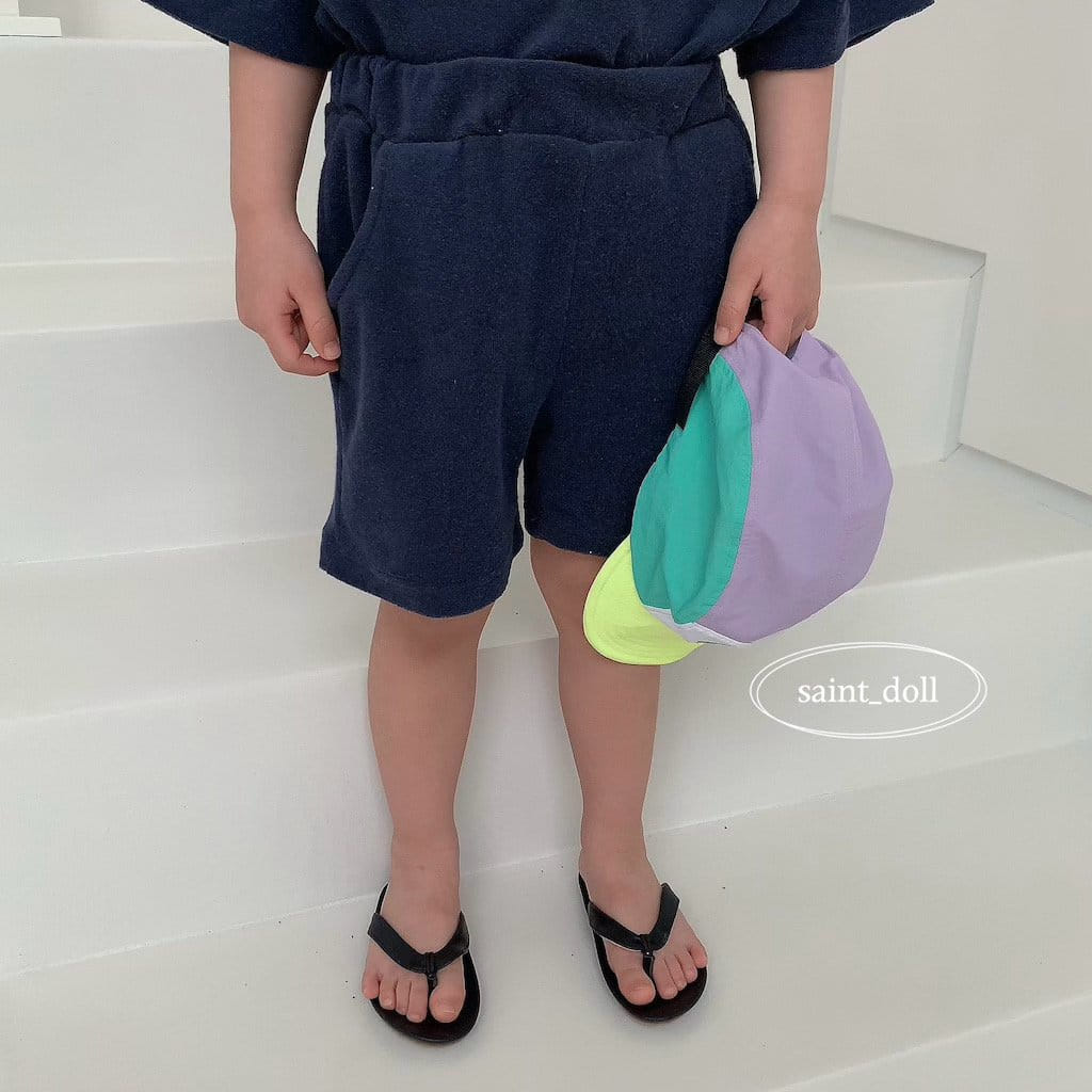 Saint Doll - Korean Children Fashion - #minifashionista - Wappen Terry Top Bottom Set - 10