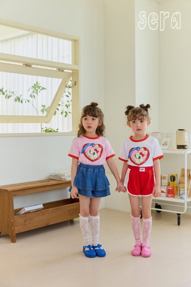 Sera - Korean Children Fashion - #Kfashion4kids - Red Color Tee - 10