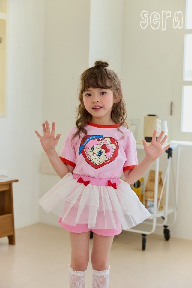 Sera - Korean Children Fashion - #childofig - Red Color Tee - 2