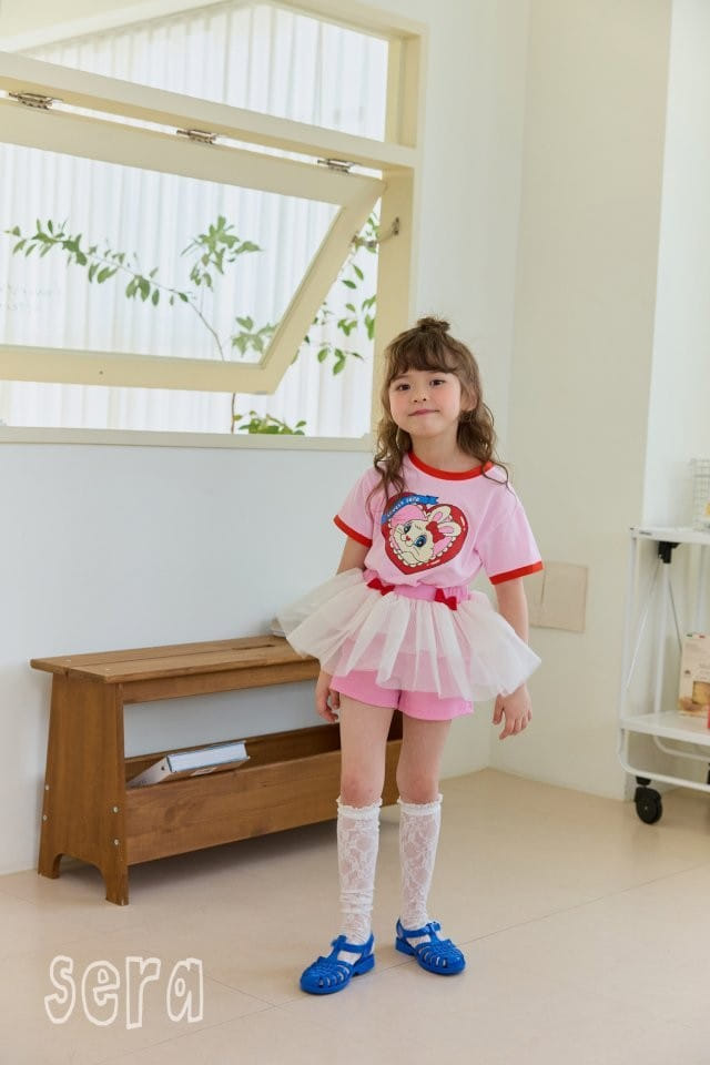 Sera - Korean Children Fashion - #discoveringself - Red Color Tee - 5