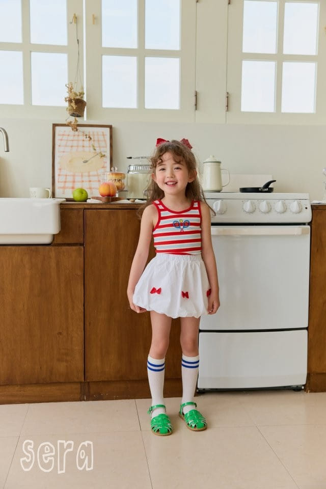 Sera - Korean Children Fashion - #magicofchildhood - ST Tennis Sleeveless Tee - 6