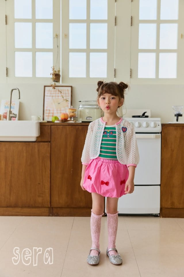 Sera - Korean Children Fashion - #stylishchildhood - ST Tennis Sleeveless Tee - 11