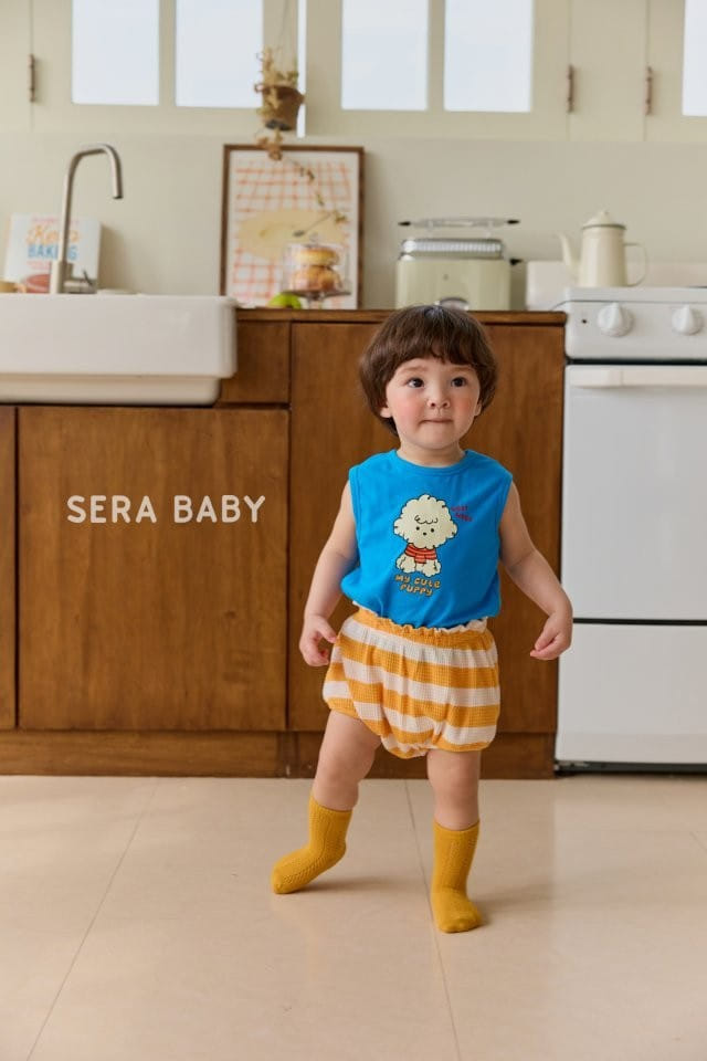 Sera baby - Korean Baby Fashion - #babyboutique - Poodle ST Pants Top Bottom Set - 7