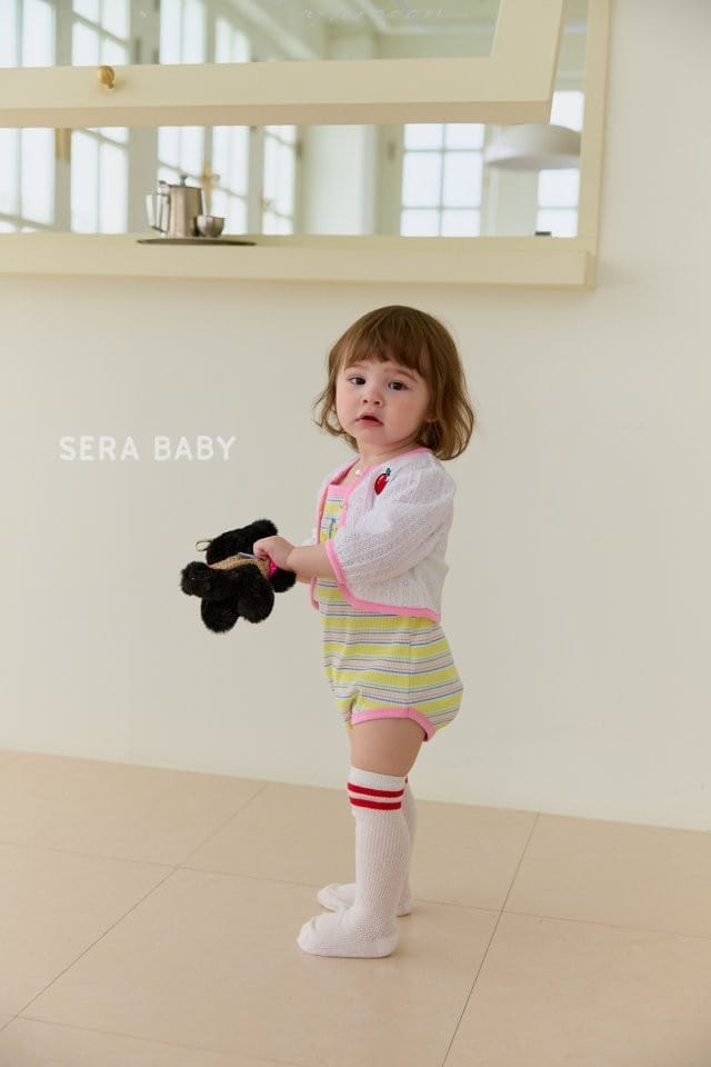 Sera baby - Korean Baby Fashion - #babyboutique - Apple Scotch Cardigan - 10