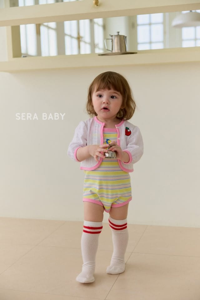 Sera baby - Korean Baby Fashion - #babyboutique - Apple Scotch Cardigan - 11