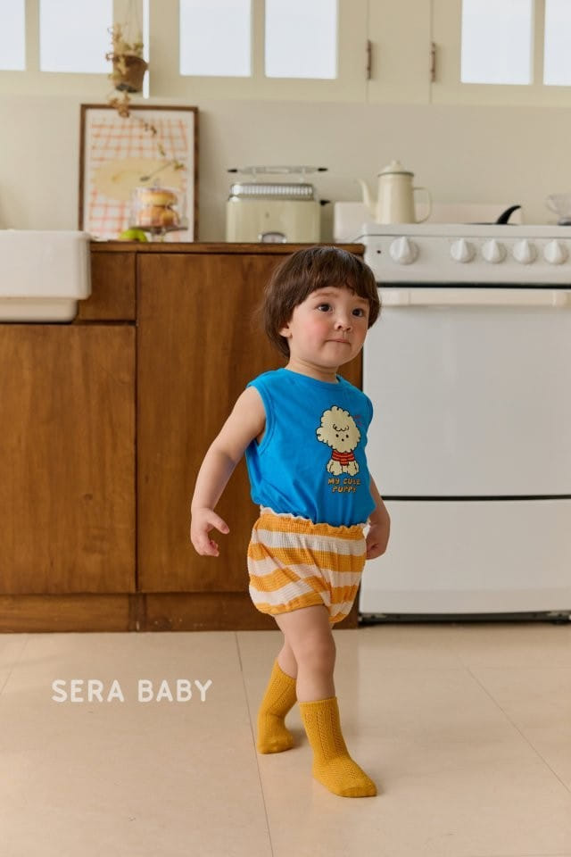 Sera baby - Korean Baby Fashion - #babyboutiqueclothing - Poodle ST Pants Top Bottom Set - 8