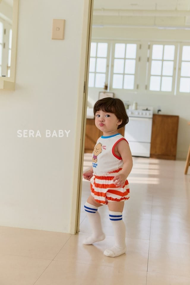 Sera baby - Korean Baby Fashion - #babyfashion - Poodle ST Pants Top Bottom Set - 10