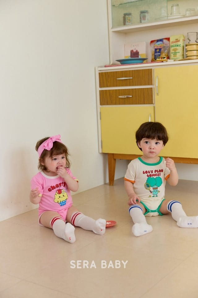 Sera baby - Korean Baby Fashion - #babylifestyle - Color Short Sleeve Body Suit - 7