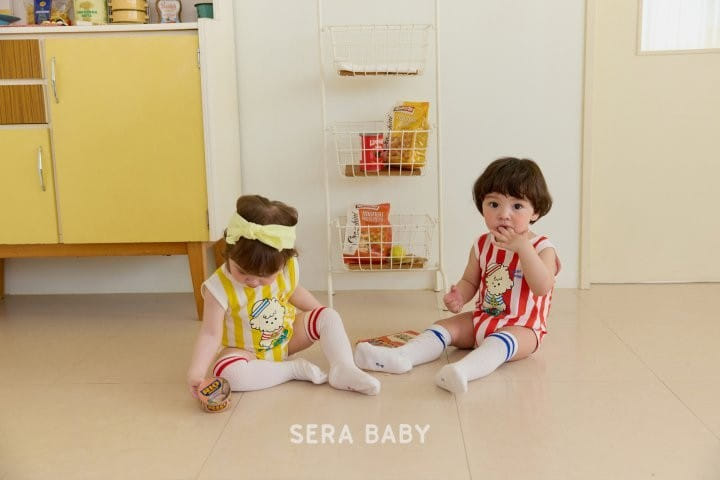 Sera baby - Korean Baby Fashion - #babylifestyle - ST Marine Body Suit - 6