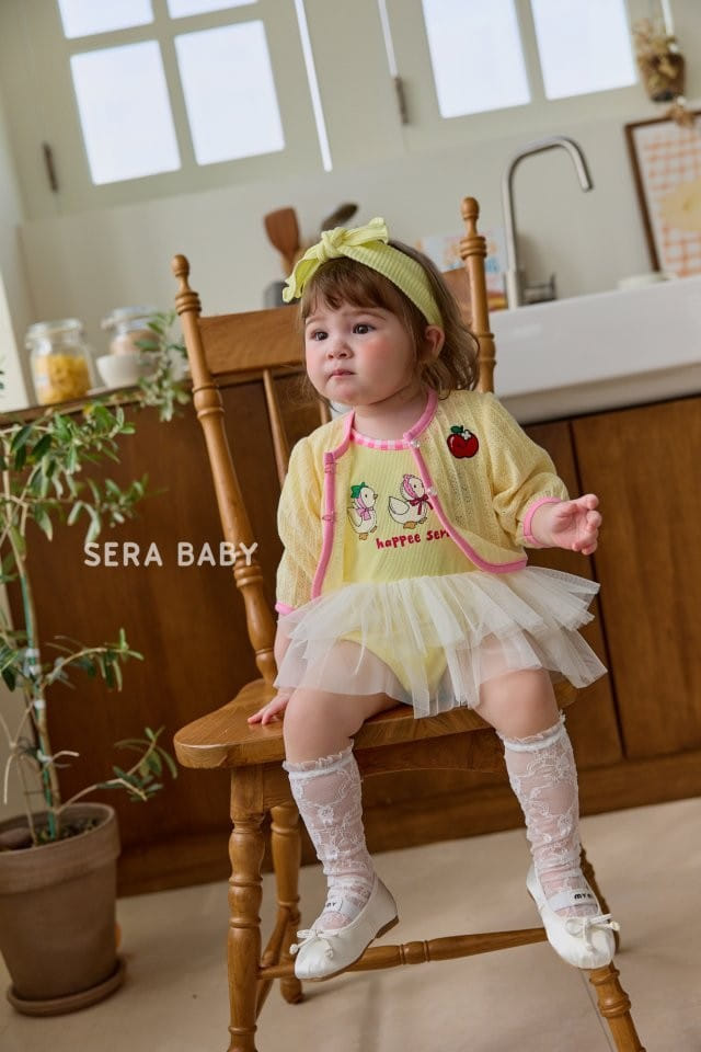 Sera baby - Korean Baby Fashion - #babylifestyle - Apple Scotch Cardigan - 2