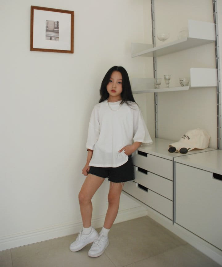 Shurrcca - Korean Children Fashion - #designkidswear - Over Tee - 9