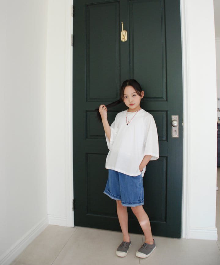 Shurrcca - Korean Children Fashion - #stylishchildhood - Over Tee - 6