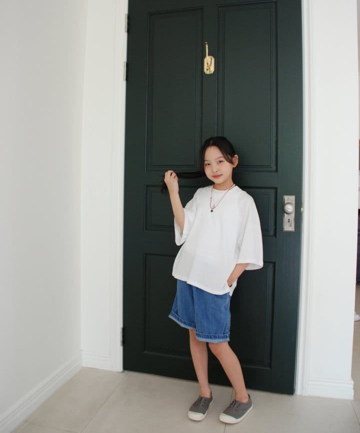 Shurrcca - Korean Children Fashion - #prettylittlegirls - Over Tee - 4