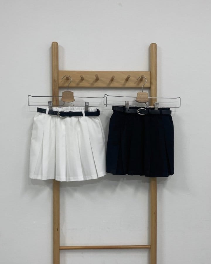 Sm2 - Korean Children Fashion - #kidzfashiontrend - Belt Skirt