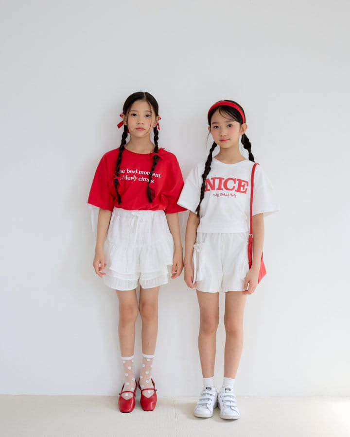 Sm2 - Korean Children Fashion - #minifashionista - Nice Crop Tee