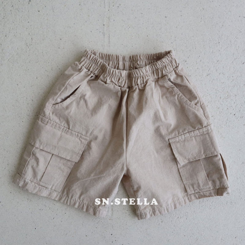 Sn.stella - Korean Children Fashion - #Kfashion4kids - Cargo Shorts - 10