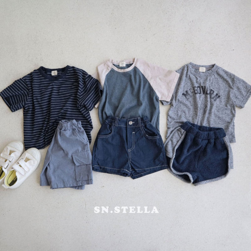 Sn.stella - Korean Children Fashion - #discoveringself - Cargo Shorts - 5