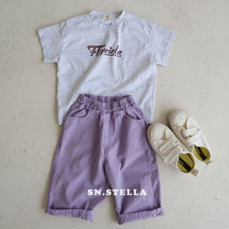 Sn.stella - Korean Children Fashion - #fashionkids - Florida Tee - 4