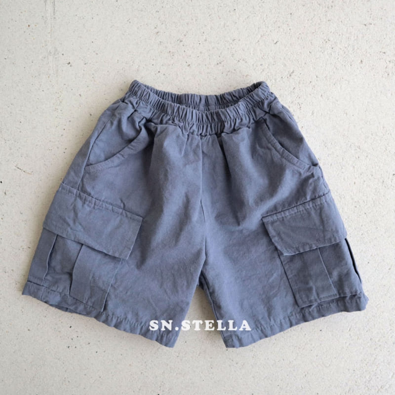 Sn.stella - Korean Children Fashion - #kidsstore - Cargo Shorts - 8