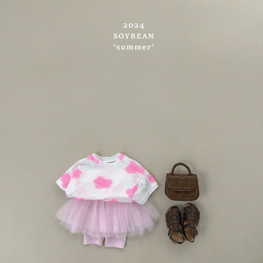 Soybean - Korean Children Fashion - #littlefashionista - Summer Sha Sha Skirt Leggings - 5