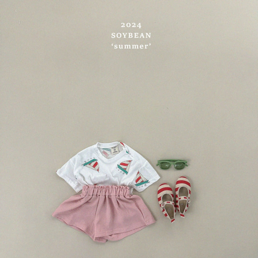 Soybean - Korean Children Fashion - #stylishchildhood - Airconditioner Skirt Shorts - 3