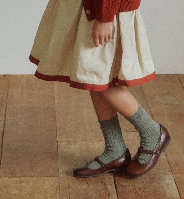 Soye - Korean Children Fashion - #childrensboutique - Basic Socks (2ea 1set) - 3