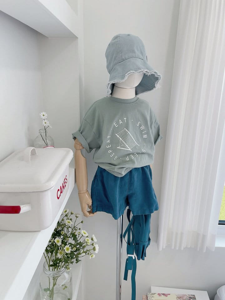 Studio M - Korean Children Fashion - #childrensboutique - Swim Bench Tee - 2