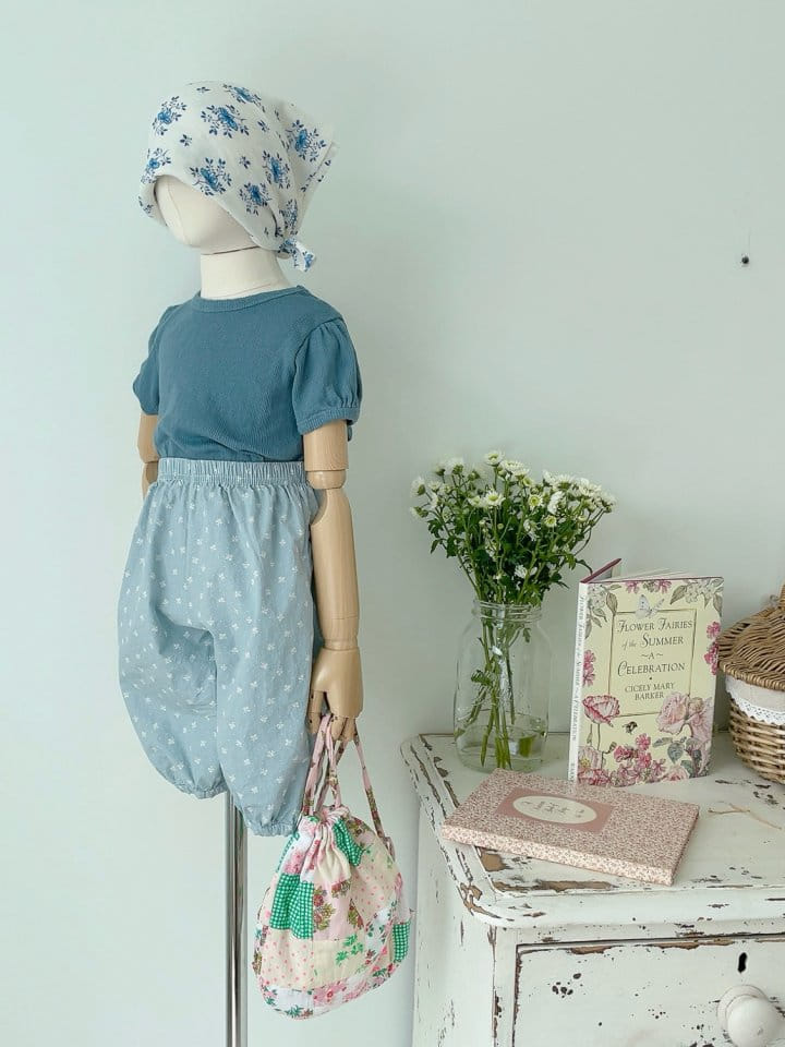 Studio M - Korean Children Fashion - #stylishchildhood - Momo Shirring Tee - 5