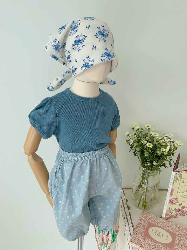 Studio M - Korean Children Fashion - #todddlerfashion - Momo Shirring Tee - 4