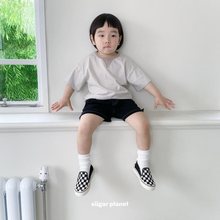 Sugar Planet - Korean Children Fashion - #Kfashion4kids - Triangle Logo Short Sleeve Tee - 11