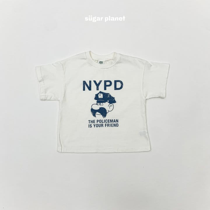 Sugar Planet - Korean Children Fashion - #designkidswear - Police Man Tee - 8